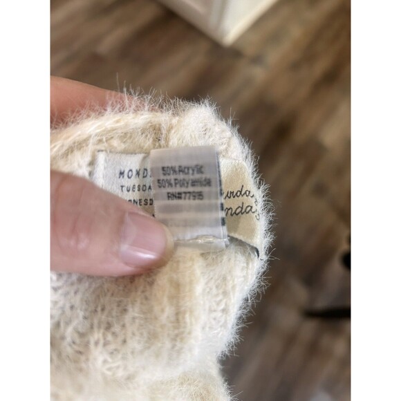 Anthropologie Saturday Sunday Sweater One Size Open Cardigan Shrug Poncho Cozy - Picture 5 of 5